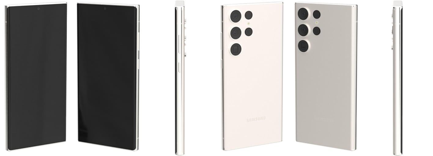 Samsung Galaxy S23 Ultra 5G AI Smartphone (Cream, 12GB, 256GB Storage)